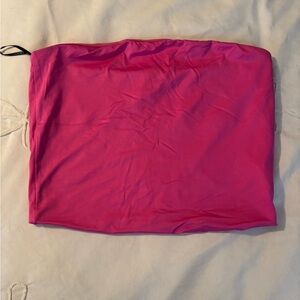 Forever 21+ Bright Pink Strapless Top